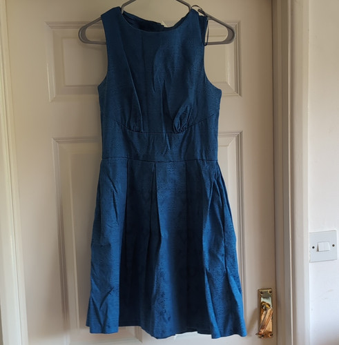 Closet jacquard fit flare - fit, &