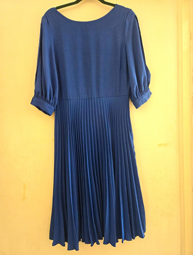 Closet london blue pleated - london,