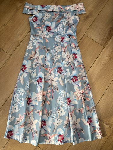 Closet london sky - blue, floral