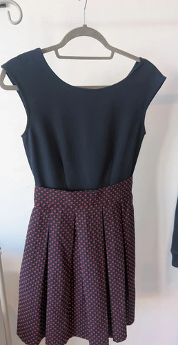 Closet dress navy fit - dress, 8